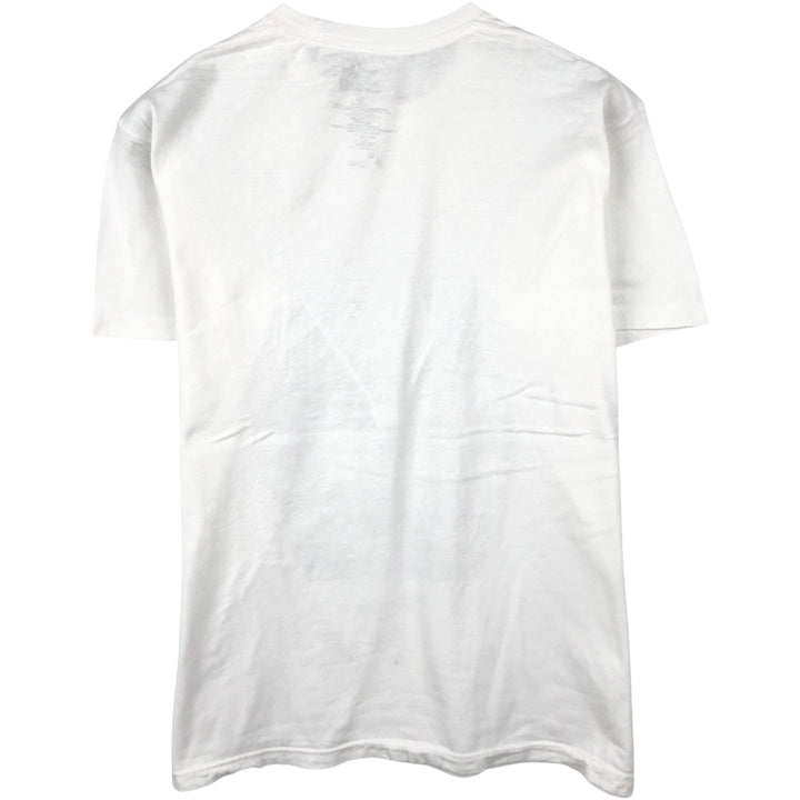 STUDIO GHIBLI Character Print T-Shirt (Men's Size L) cotton white type Vintage Second Hand