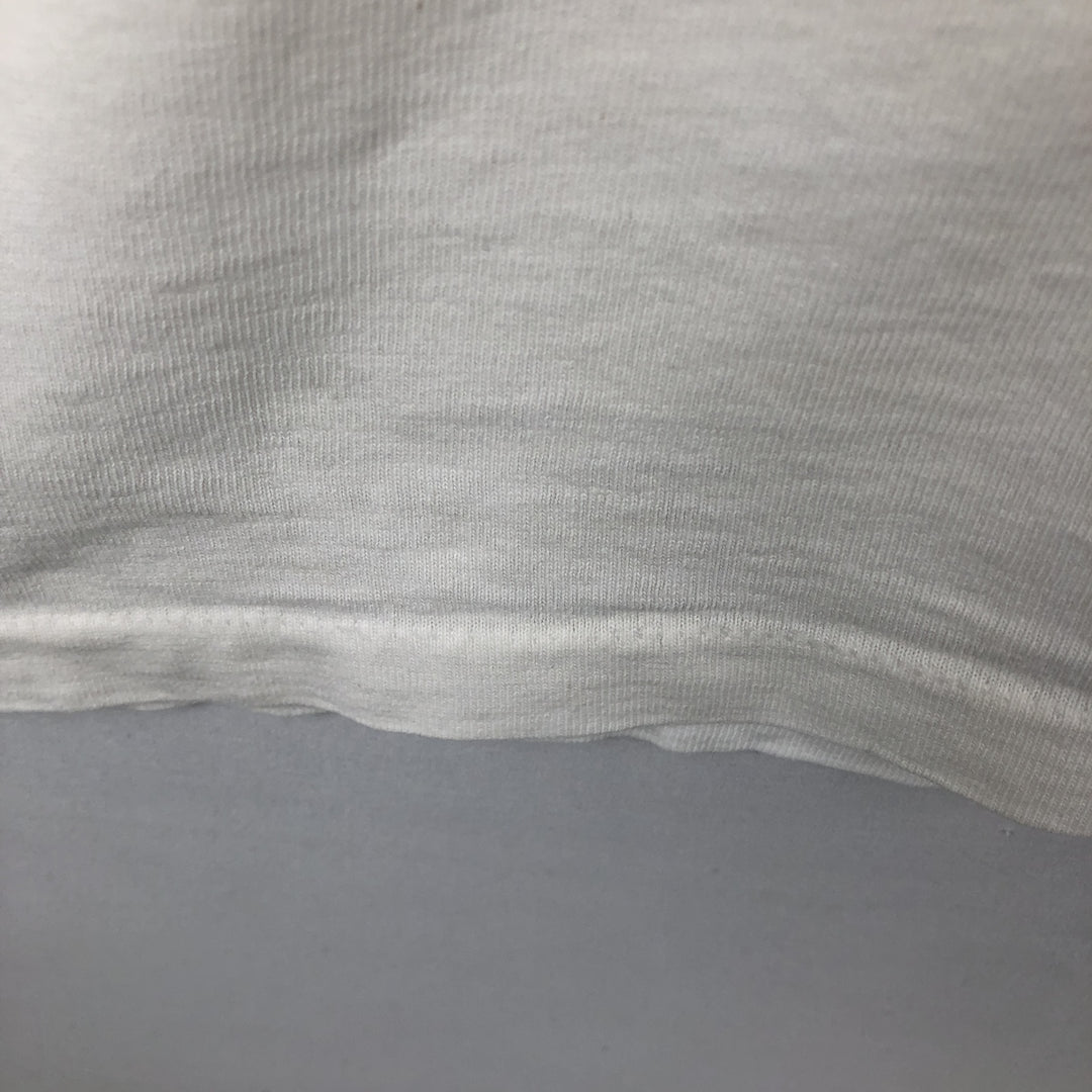 90'S Delta (DELTA) Sheep Pattern Animal T-Shirt, Made in USA, Men's XL equivalent, Vintage cotton white type Vintage Second Hand