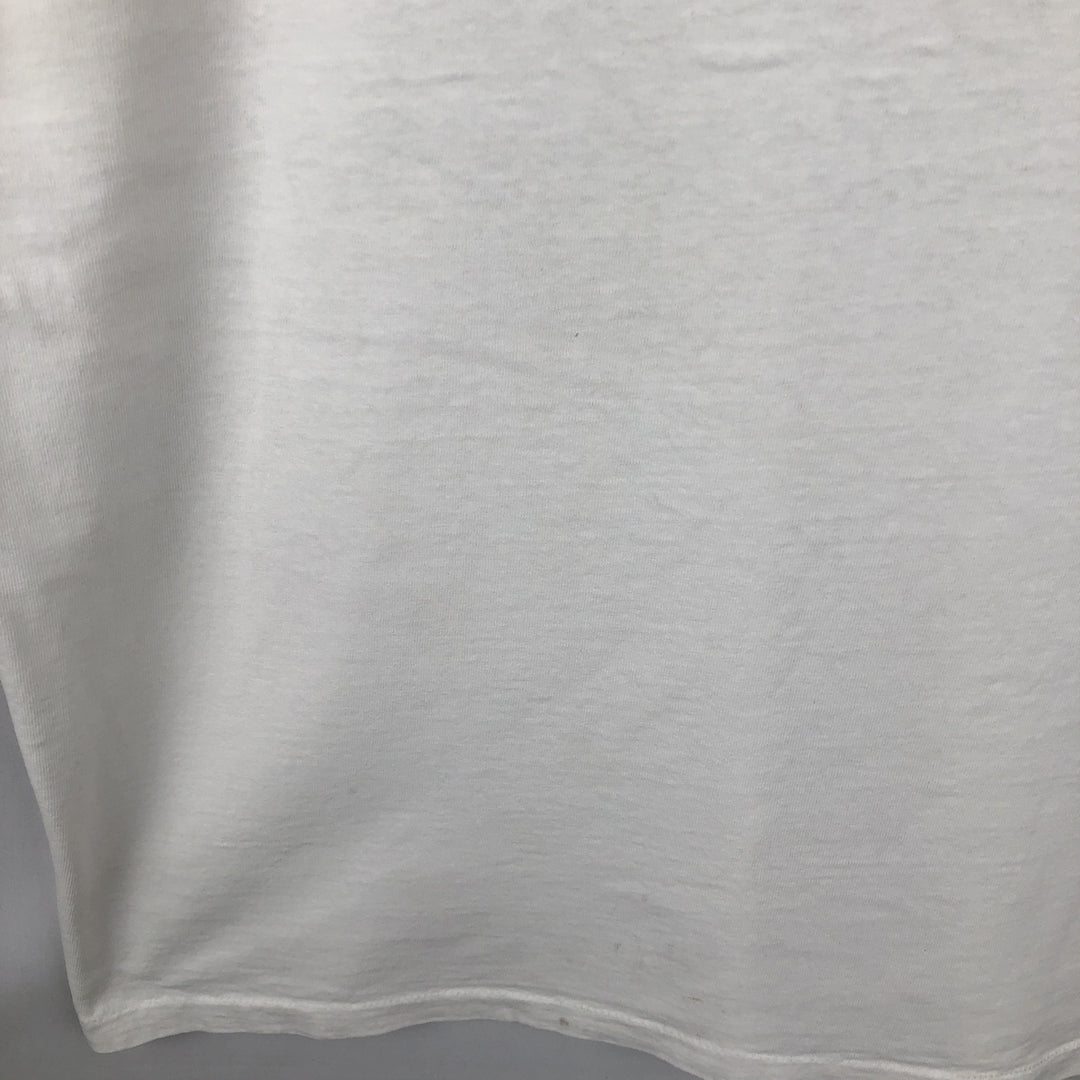 90'S Delta (DELTA) Sheep Pattern Animal T-Shirt, Made in USA, Men's XL equivalent, Vintage cotton white type Vintage Second Hand