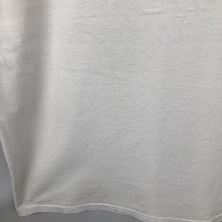 90'S Delta (DELTA) Sheep Pattern Animal T-Shirt, Made in USA, Men's XL equivalent, Vintage cotton white type Vintage Second Hand