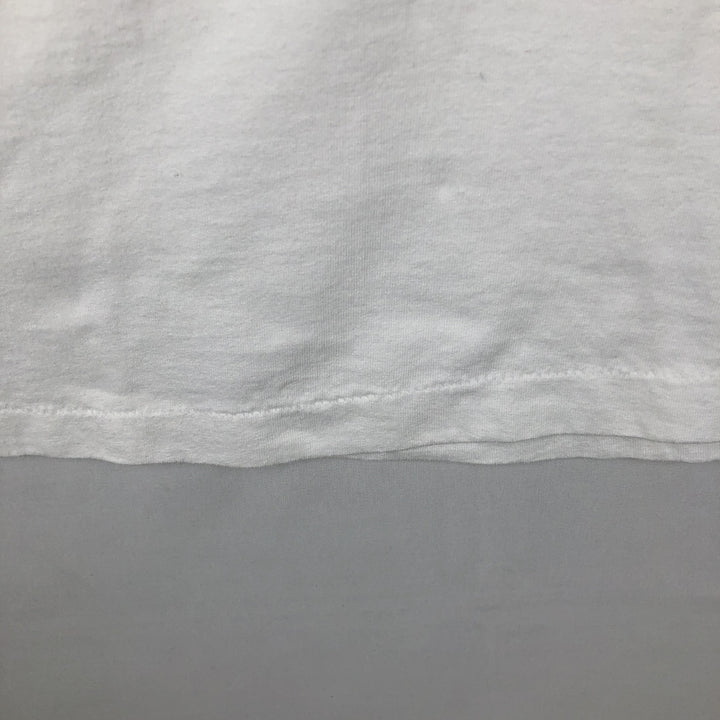90s-00'S Fruit of the Loom Chow Chow dog print animal t-shirt, men's size L (approx.) cotton white type Vintage Second Hand