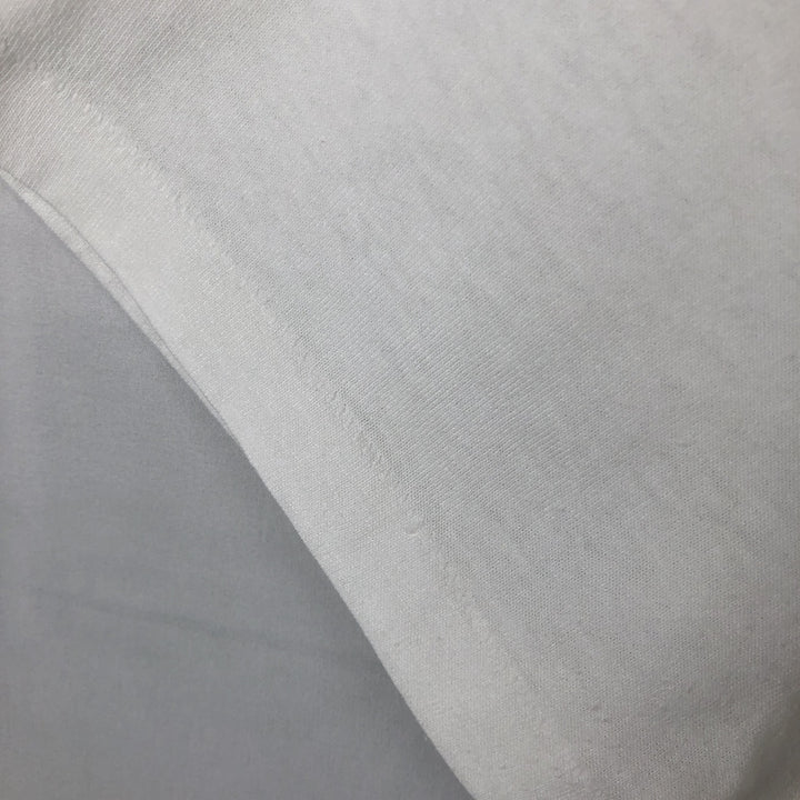 90'S Hanes HEAVYWEIGHT 50 cotton white type Vintage Second Hand