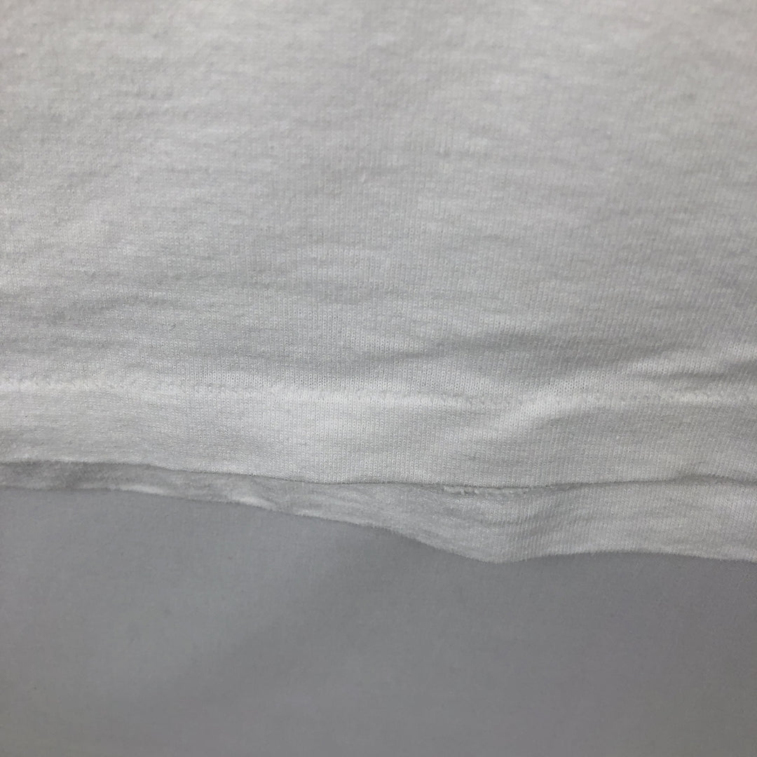90'S Hanes EXPLORATIONS Seal Pattern Animal T-Shirt, Men's XL equivalent, Vintage cotton white type Vintage Second Hand