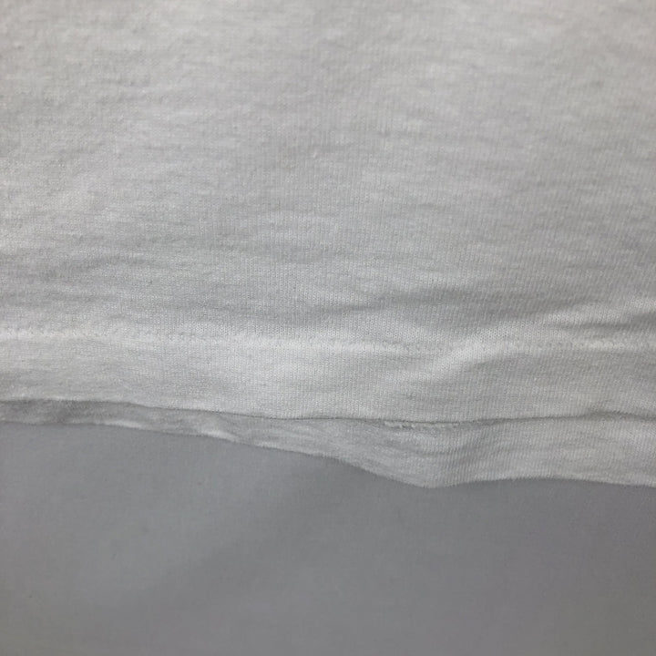 90'S Hanes EXPLORATIONS Seal Pattern Animal T-Shirt, Men's XL equivalent, Vintage cotton white type Vintage Second Hand