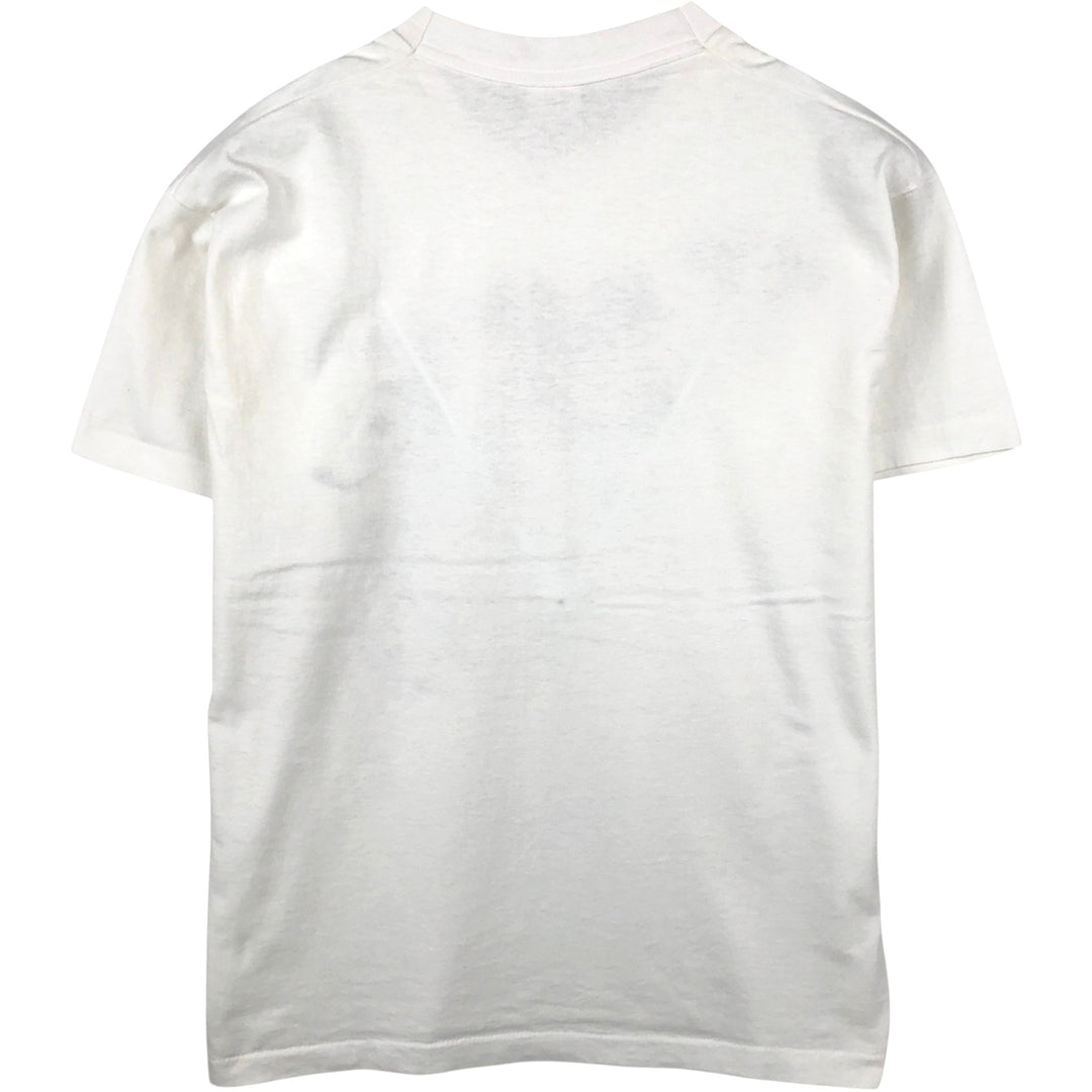 90'S Fruit of the Loom GREYHOUND Dog Print Animal T-Shirt, Made in USA, Men's Size L (Equivalent), Vintage cotton white type Vintage Second Hand
