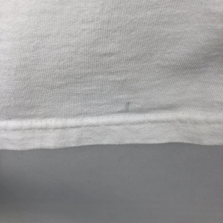 90'S TSFORIGINALS Fish Print Animal T-Shirt, Made in USA, Men's XXL equivalent, Vintage cotton white type Vintage Second Hand