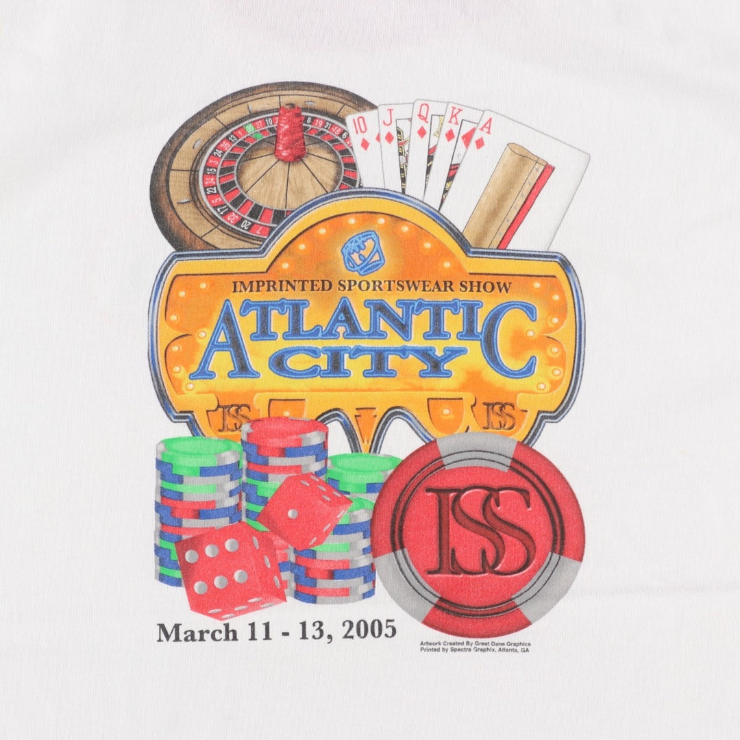 2000'S Delta PRO WEIGHT Ringer T-shirt, Men's Size L (approx.) cotton white type Vintage Second Hand