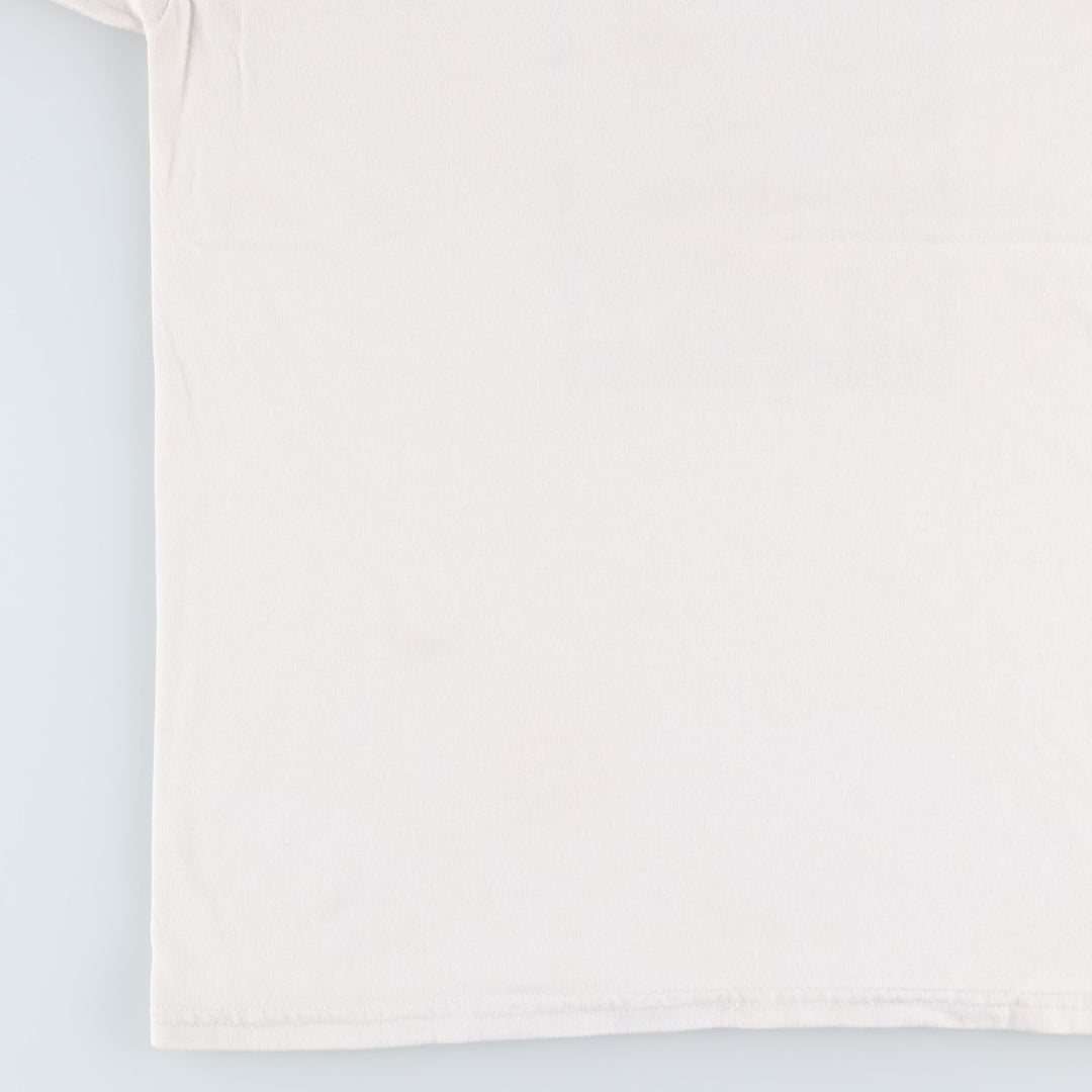 90s-00'S Jerzees Ringer T-shirt, Men's Size M (approx.), Vintage cotton white type Vintage Second Hand