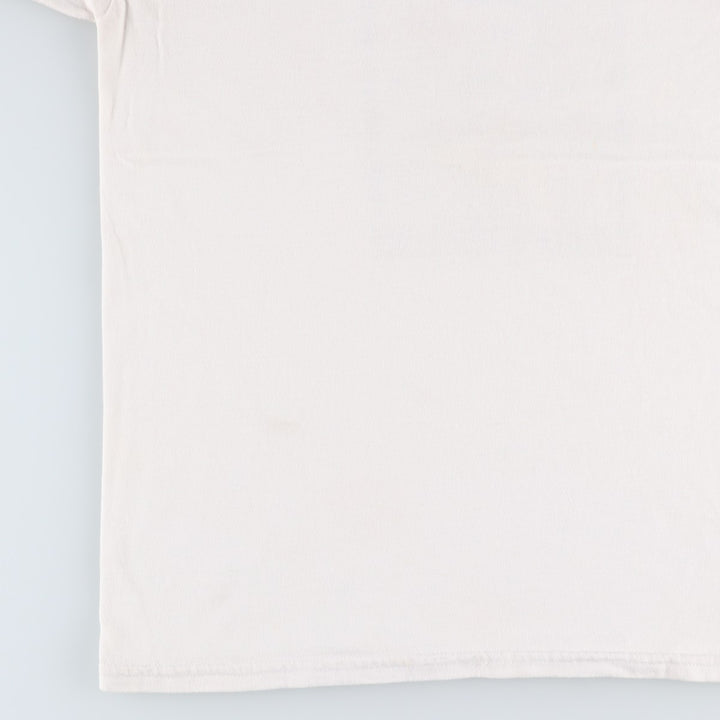 90s-00'S Jerzees Ringer T-shirt, Men's Size M (approx.), Vintage cotton white type Vintage Second Hand