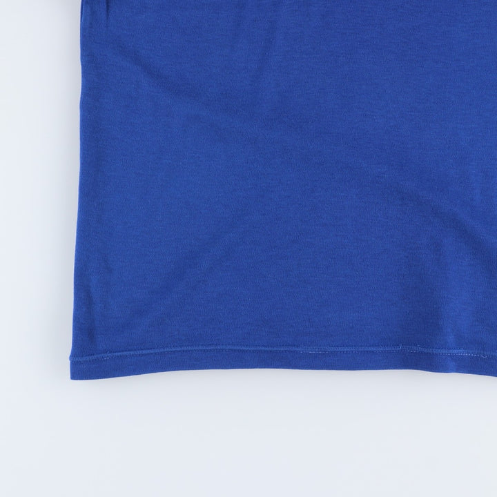 80'S Adidas Trefoil Logo Ringer T-Shirt, Men's Size S (approx.), Vintage unclear blue type Vintage Second Hand