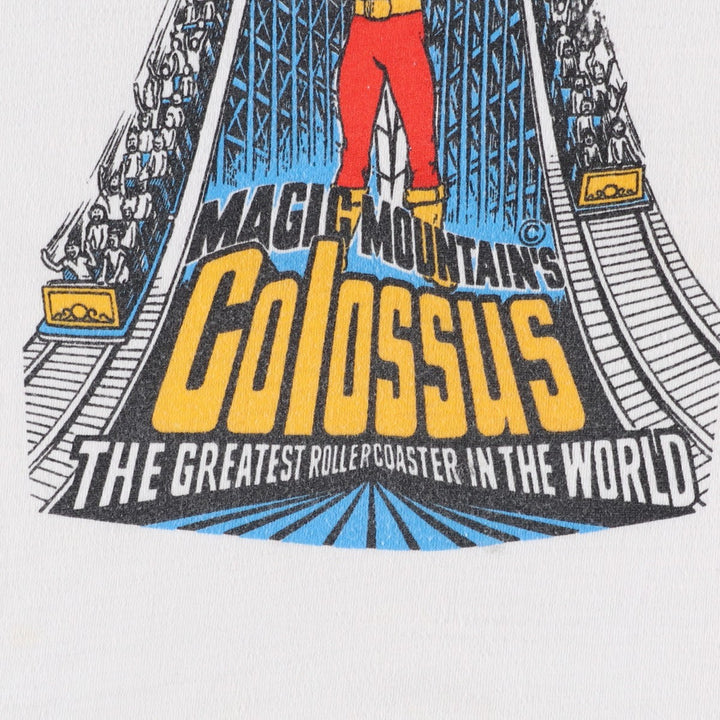 80s-90'S Ringer T-shirt, Made in USA, Men's Size M (approx.), Vintage cotton white type Vintage Second Hand