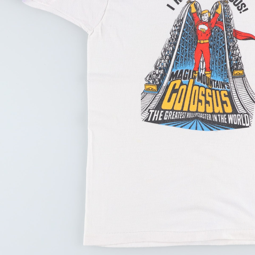 80s-90'S Ringer T-shirt, Made in USA, Men's Size M (approx.), Vintage cotton white type Vintage Second Hand