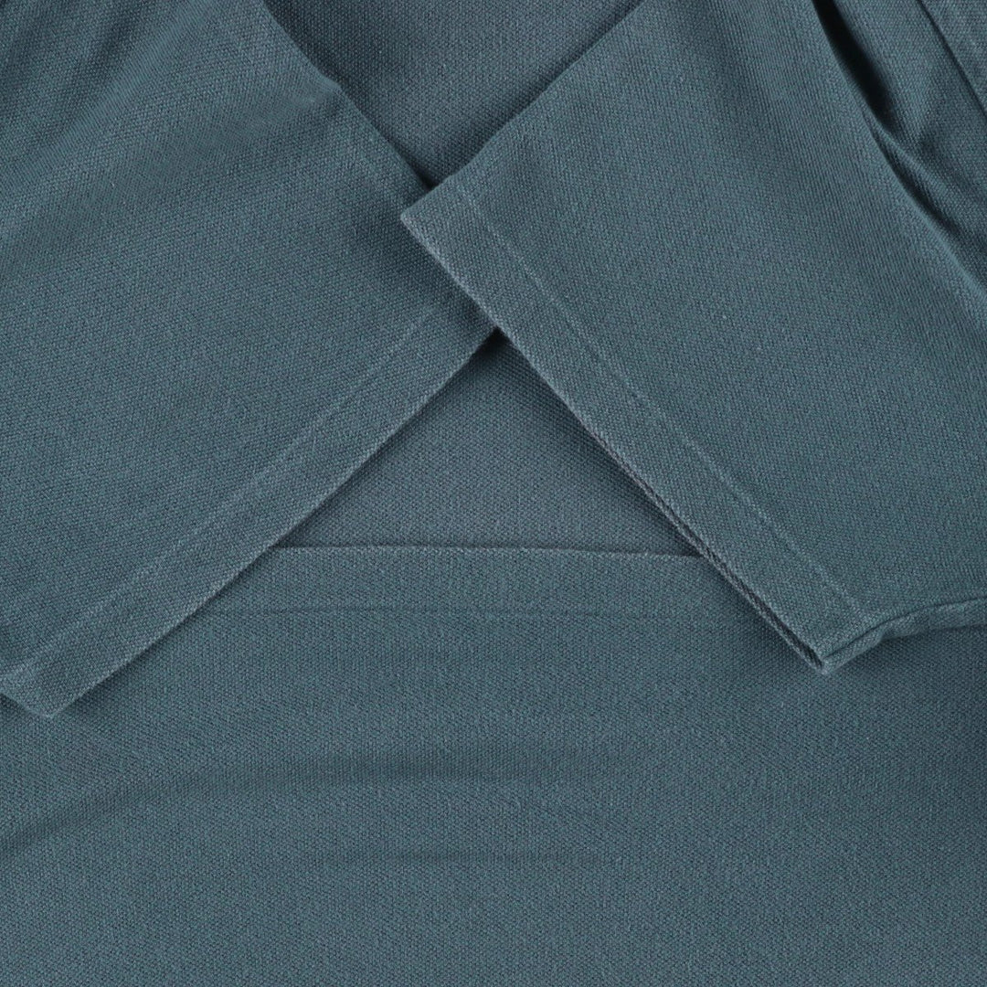 Ralph Lauren POLO by Ralph Lauren short sleeve one point logo T-shirt men's L size cotton navy blue type Vintage Second Hand