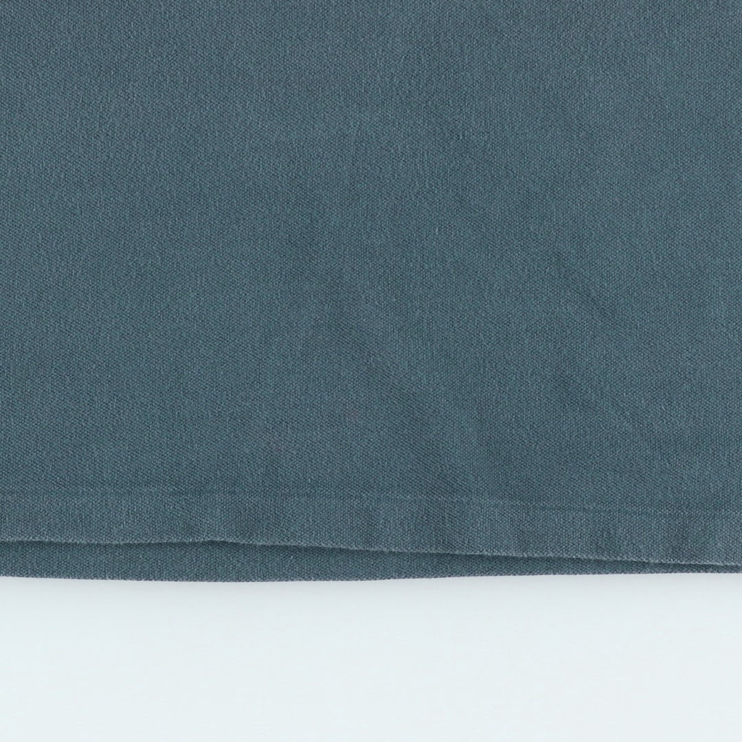 Ralph Lauren POLO by Ralph Lauren short sleeve one point logo T-shirt men's L size cotton navy blue type Vintage Second Hand