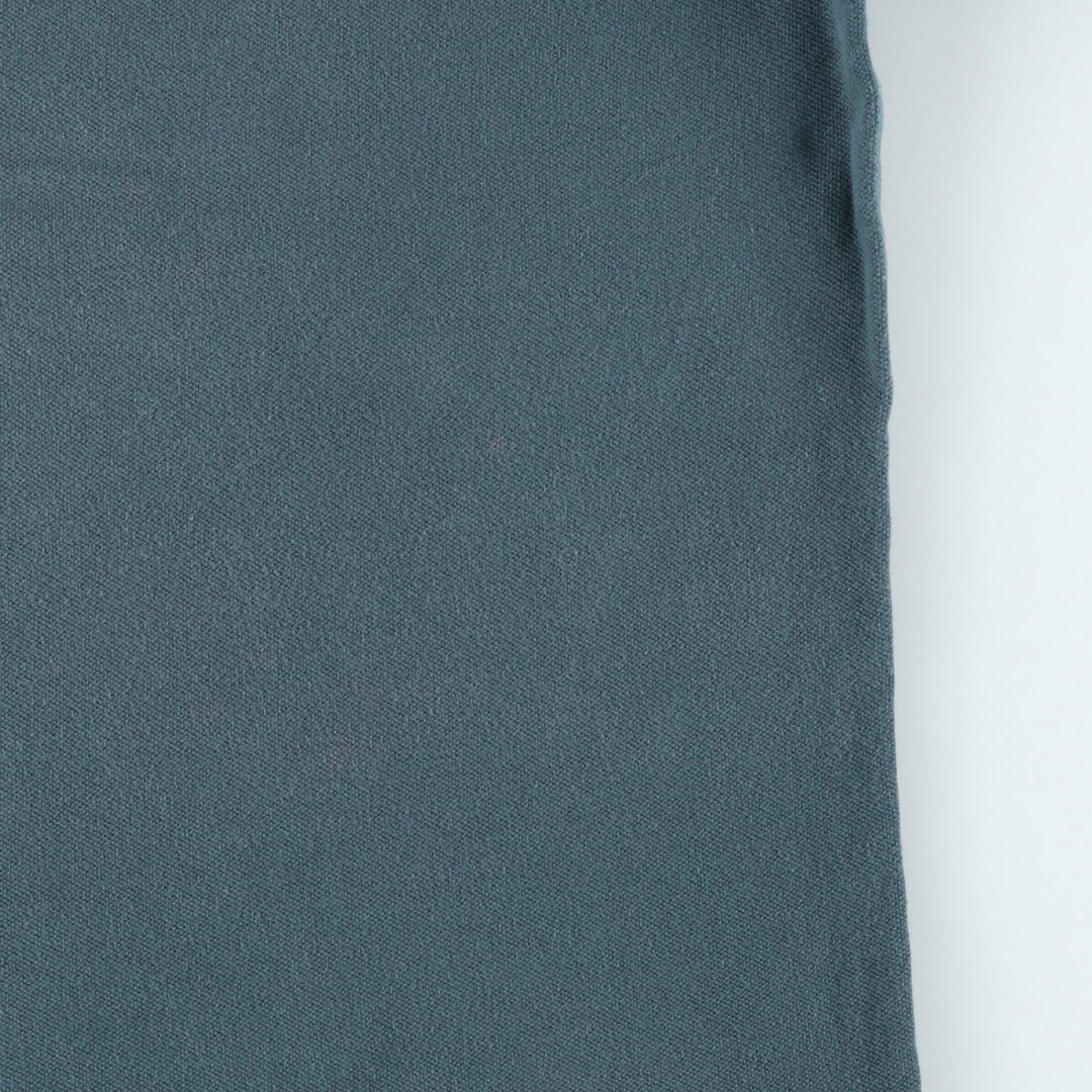 Ralph Lauren POLO by Ralph Lauren short sleeve one point logo T-shirt men's L size cotton navy blue type Vintage Second Hand