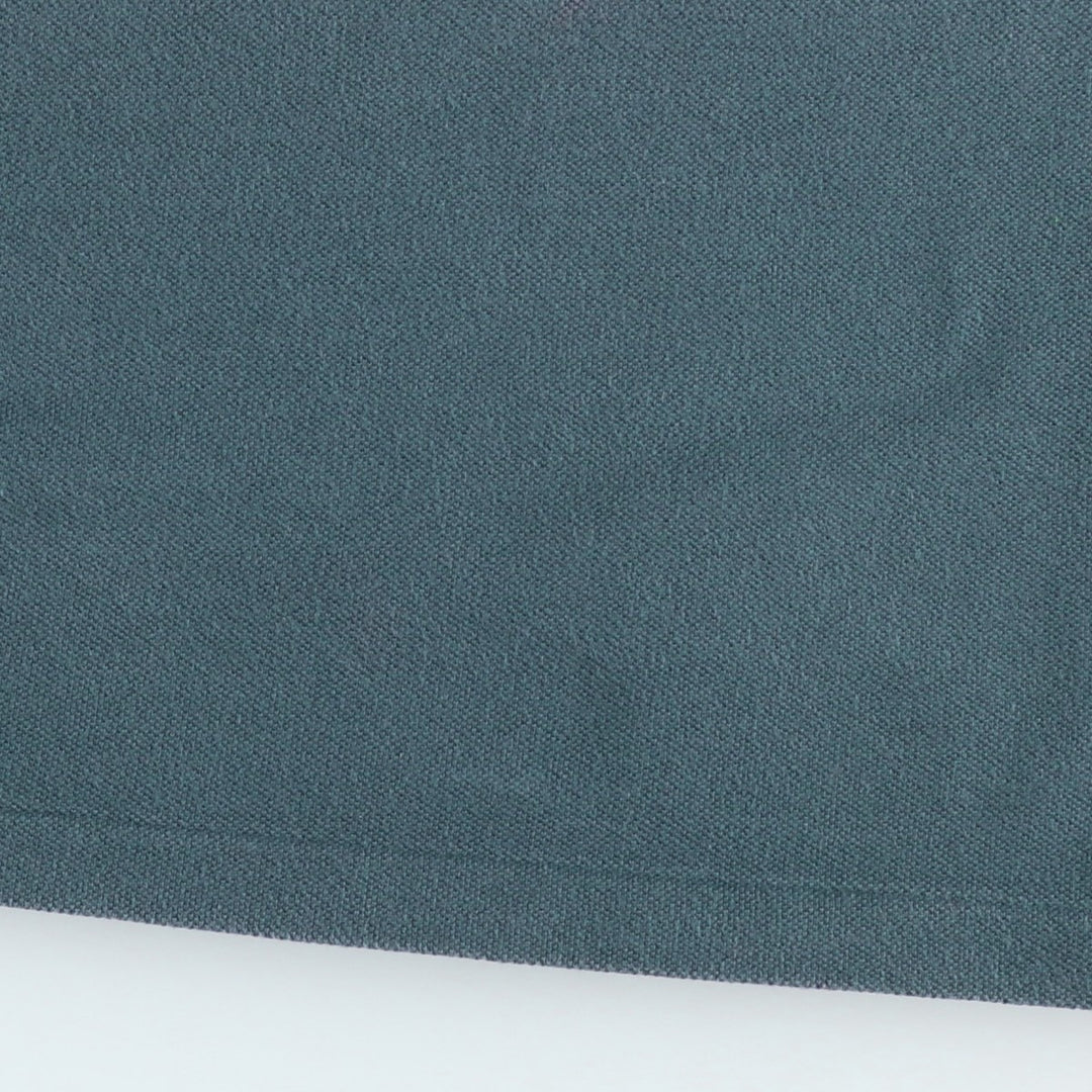 Ralph Lauren POLO by Ralph Lauren short sleeve one point logo T-shirt men's L size cotton navy blue type Vintage Second Hand