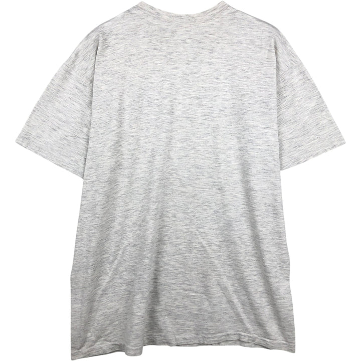 90'S Hanes BEEFY-T Message Print T-Shirt Made in USA Men's XL Vintage cotton gray type Vintage Second Hand