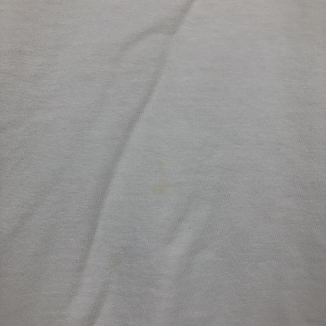 90'S Hanes BEEFY-T Art T-Shirt, Made in USA, Men's Size L (Equivalent), Vintage cotton white type Vintage Second Hand