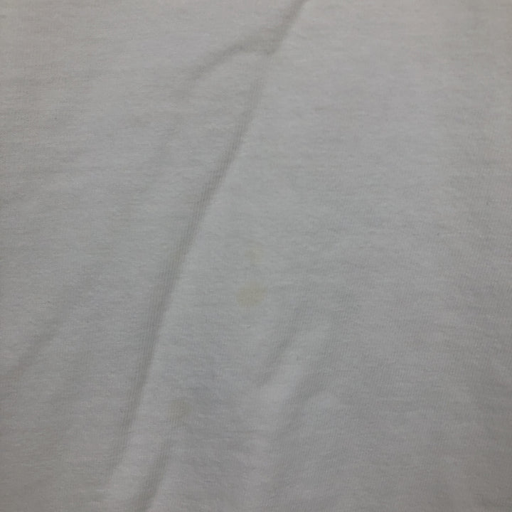 90'S Hanes BEEFY-T Art T-Shirt, Made in USA, Men's Size L (Equivalent), Vintage cotton white type Vintage Second Hand