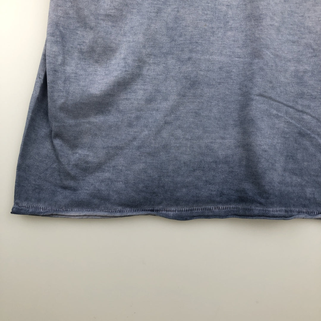 Harley-Davidson Motorcycle Bike T-shirt, Men's Size L cotton blue type Vintage Second Hand