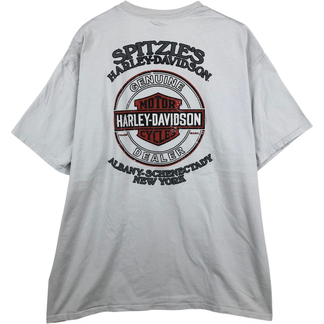 Harley-Davidson Pin-up Girl Motorcycle Bike T-shirt, Men's XL cotton gray type Vintage Second Hand