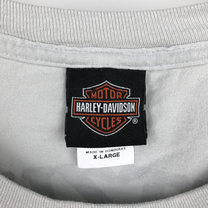 Harley-Davidson Pin-up Girl Motorcycle Bike T-shirt, Men's XL cotton gray type Vintage Second Hand