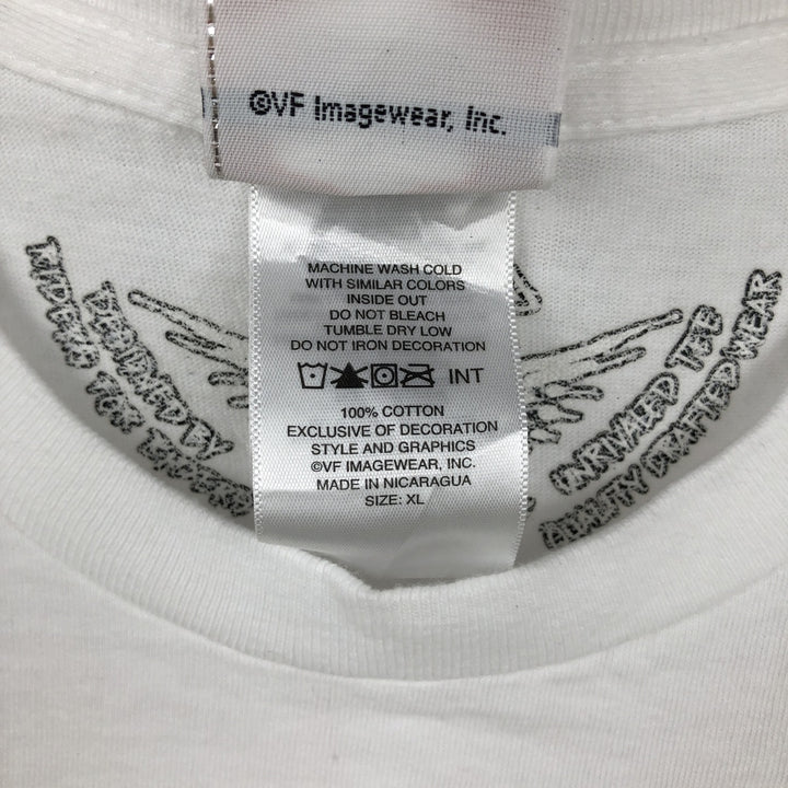 Harley-Davidson Motorcycle Bike T-shirt, Men's XL size cotton white type Vintage Second Hand