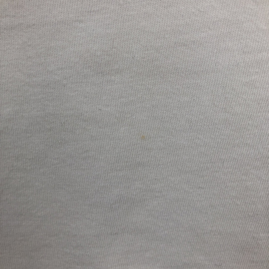Harley-Davidson Skull Pattern Motorcycle Bike T-shirt Made in USA Men's L size cotton white type Vintage Second Hand