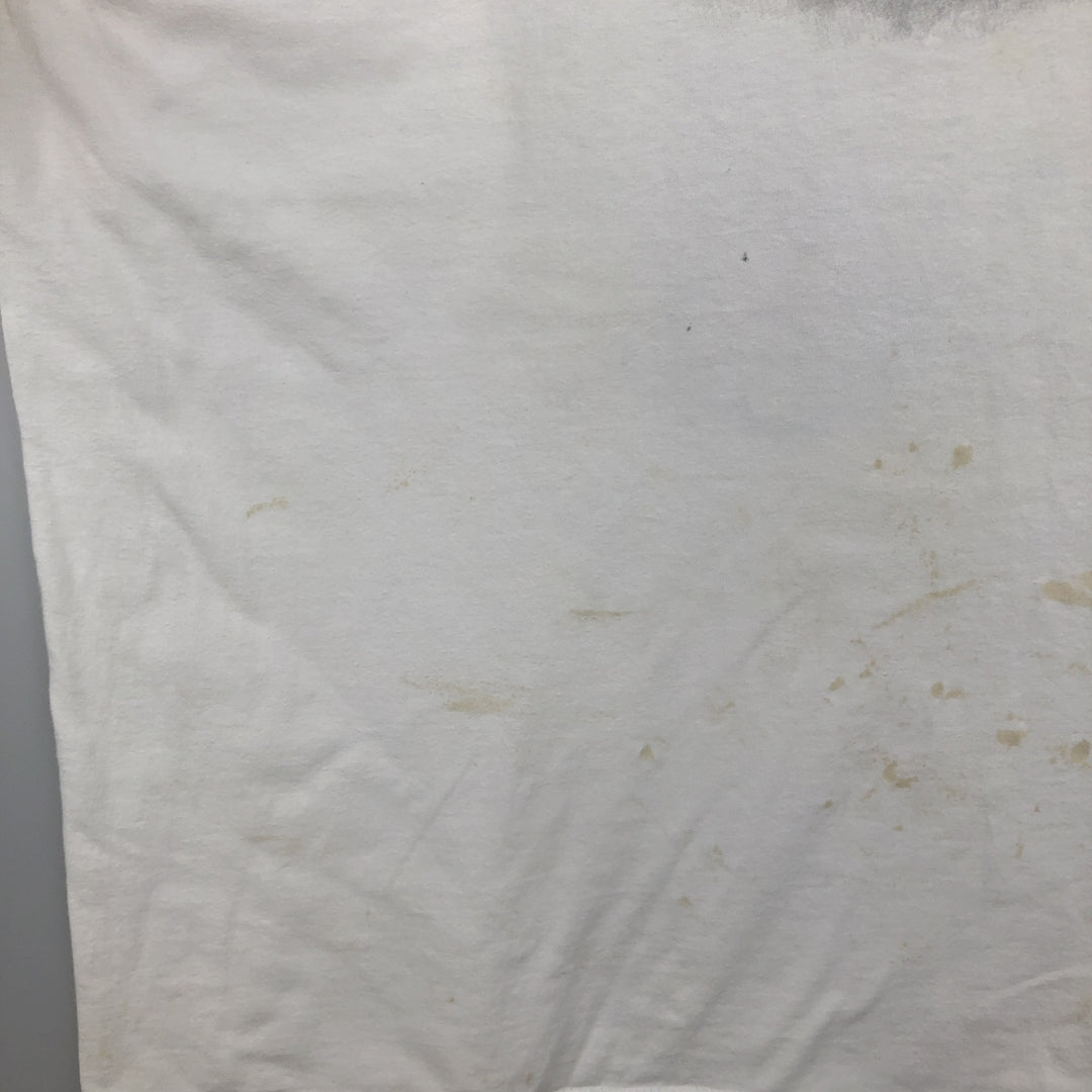 00'S Harley-Davidson Motorcycle Bike T-shirt Made in USA Men's XXL cotton white type Vintage Second Hand