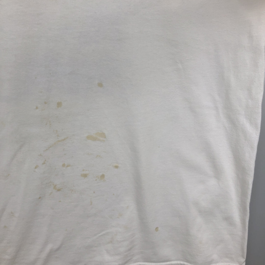 00'S Harley-Davidson Motorcycle Bike T-shirt Made in USA Men's XXL cotton white type Vintage Second Hand