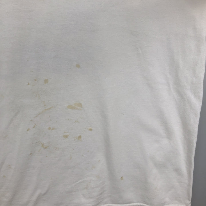 00'S Harley-Davidson Motorcycle Bike T-shirt Made in USA Men's XXL cotton white type Vintage Second Hand