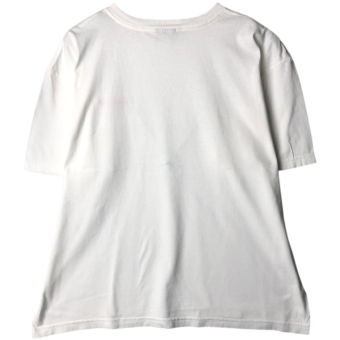 Reebok logo t-shirt, men's size XL. unclear white type Vintage Second Hand