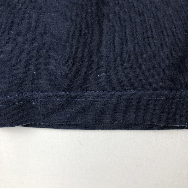 80s-90'S Adidas Trefoil Logo T-Shirt, Men's XXL equivalent, Vintage cotton navy blue type Vintage Second Hand