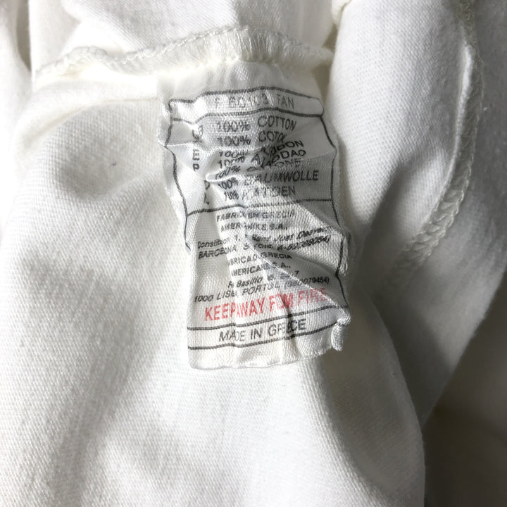 90s-era Nike logo print t-shirt, men's size M equivalent, vintage. cotton white type Vintage Second Hand