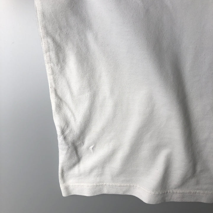 90s-era Nike logo print t-shirt, men's size M equivalent, vintage. cotton white type Vintage Second Hand