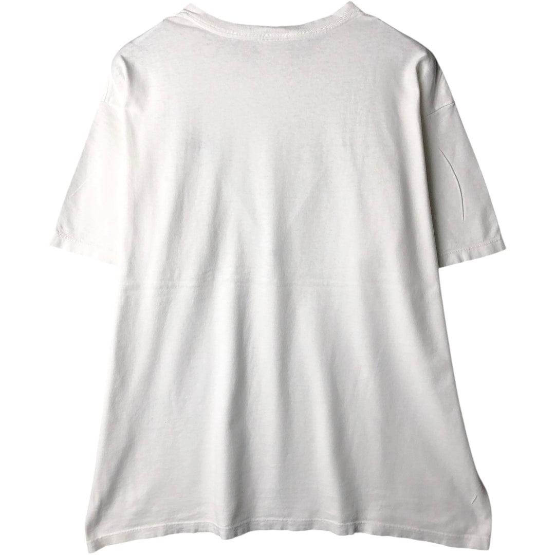 90s-00'S Adidas logo t-shirt, men's size XL equivalent, vintage. unclear white type Vintage Second Hand