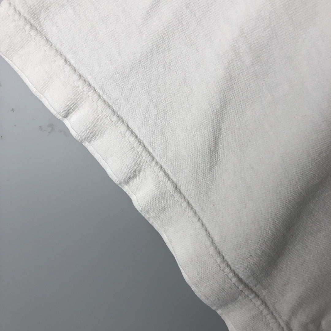90s-00'S Adidas logo t-shirt, men's size XL equivalent, vintage. unclear white type Vintage Second Hand