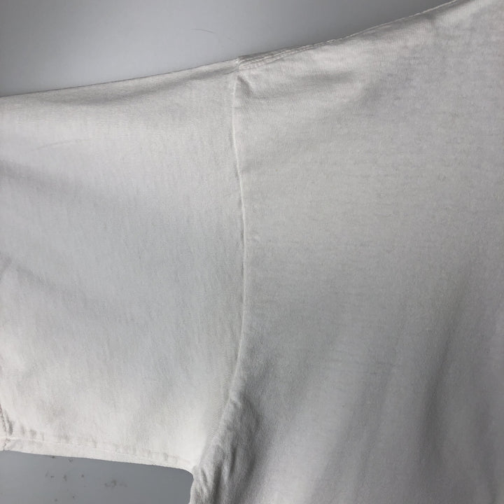 90s-00'S Adidas logo t-shirt, men's size XL equivalent, vintage. unclear white type Vintage Second Hand