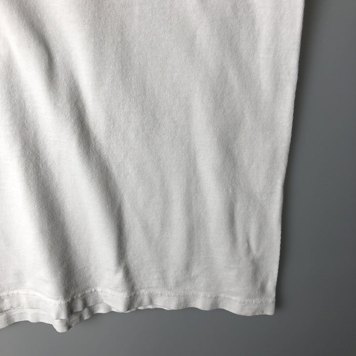 90s-00'S Adidas logo t-shirt, men's size XL equivalent, vintage. unclear white type Vintage Second Hand