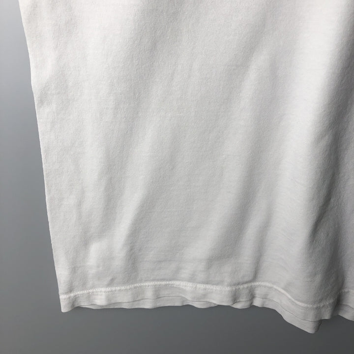 90s-00'S Adidas logo t-shirt, men's size XL equivalent, vintage. unclear white type Vintage Second Hand