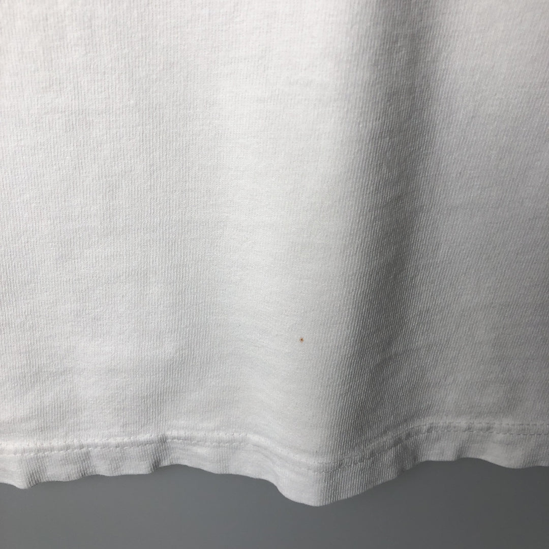 90s-00'S Adidas logo t-shirt, men's size XL equivalent, vintage. unclear white type Vintage Second Hand