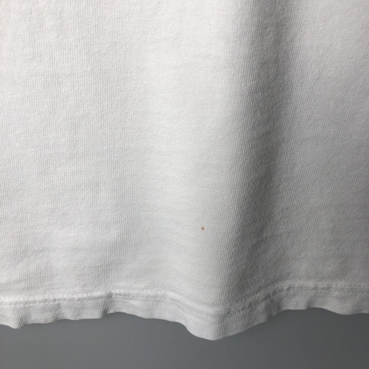 90s-00'S Adidas logo t-shirt, men's size XL equivalent, vintage. unclear white type Vintage Second Hand