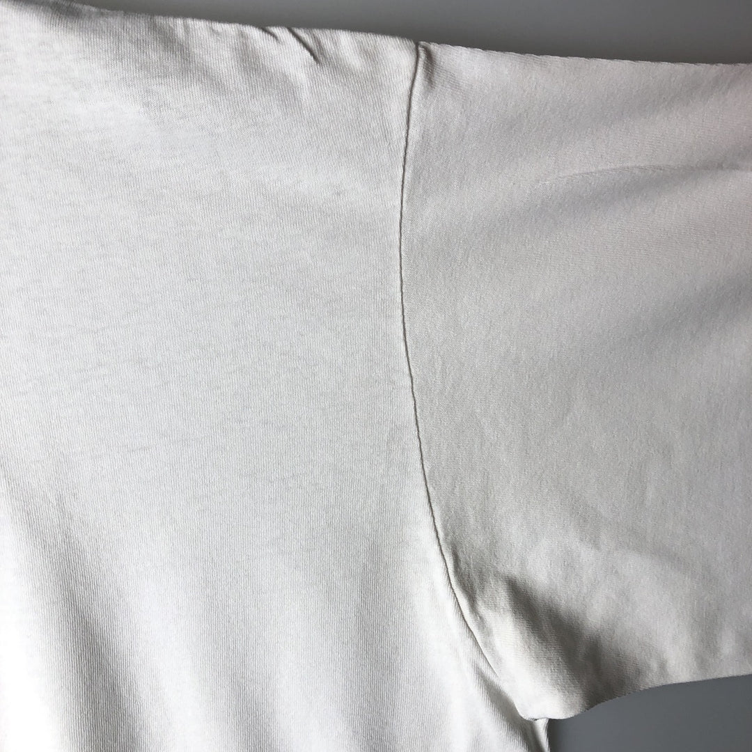 90s-00'S Adidas logo t-shirt, men's size XL equivalent, vintage. unclear white type Vintage Second Hand