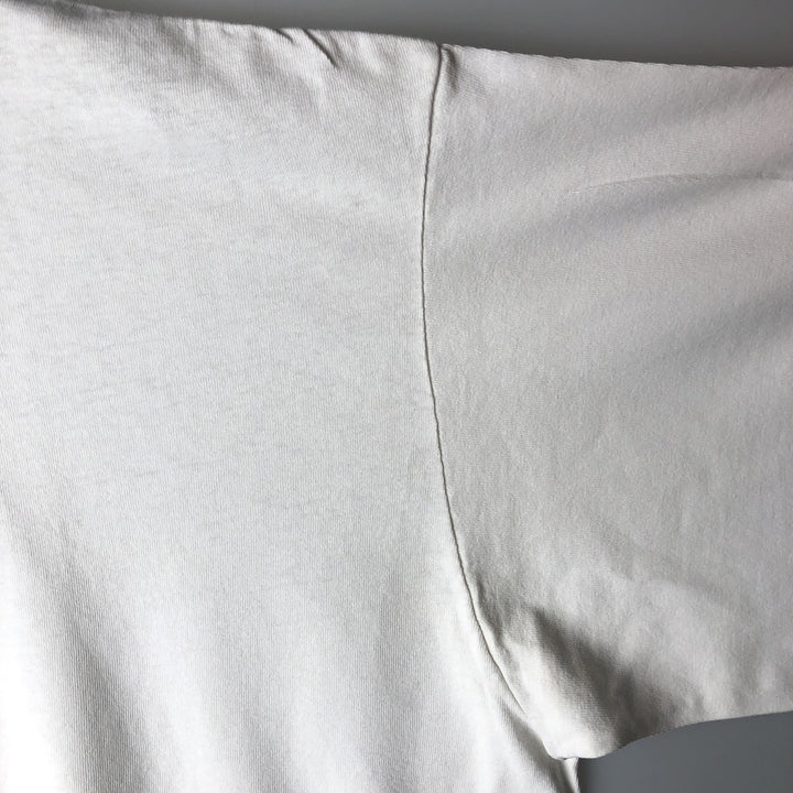 90s-00'S Adidas logo t-shirt, men's size XL equivalent, vintage. unclear white type Vintage Second Hand