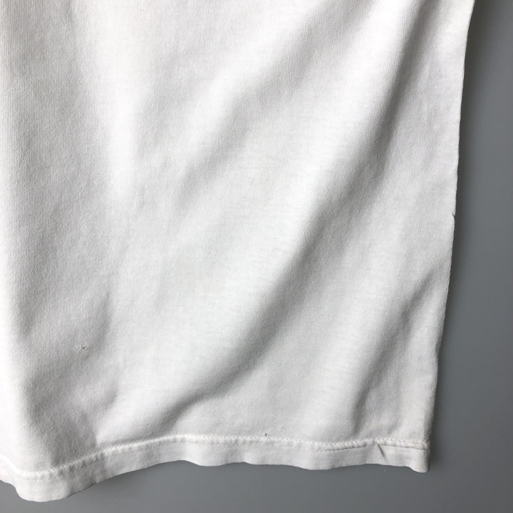 90'S Nike Logo Print T-Shirt, Men's Size XL (Equivalent), Vintage unclear white type Vintage Second Hand