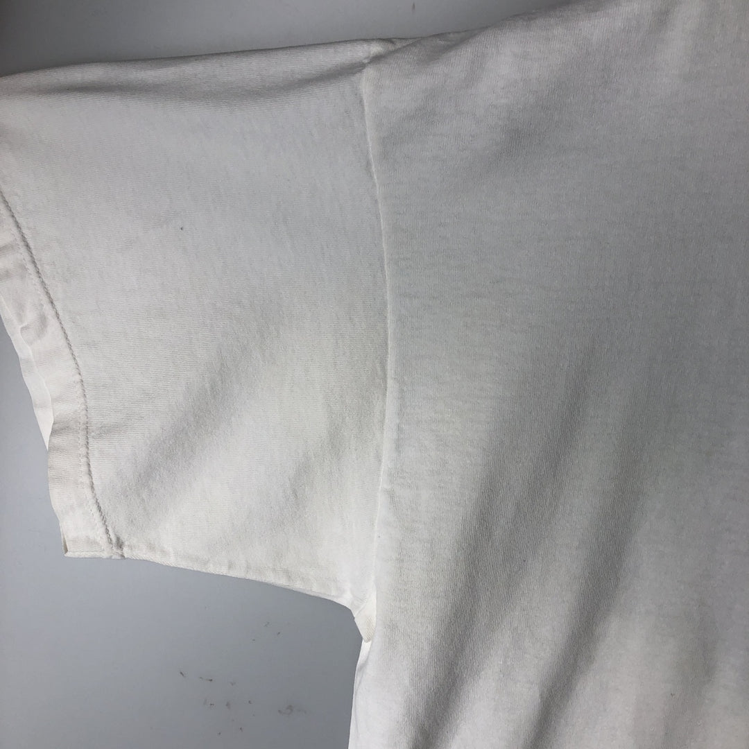 90'S Nike Logo Print T-Shirt, Men's Size XL (Equivalent), Vintage unclear white type Vintage Second Hand