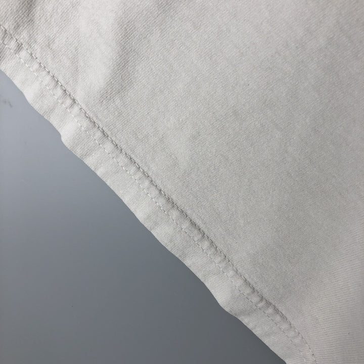 90'S Nike TOWN sports print T-shirt, Made in USA, Men's size L equivalent, Vintage cotton white type Vintage Second Hand
