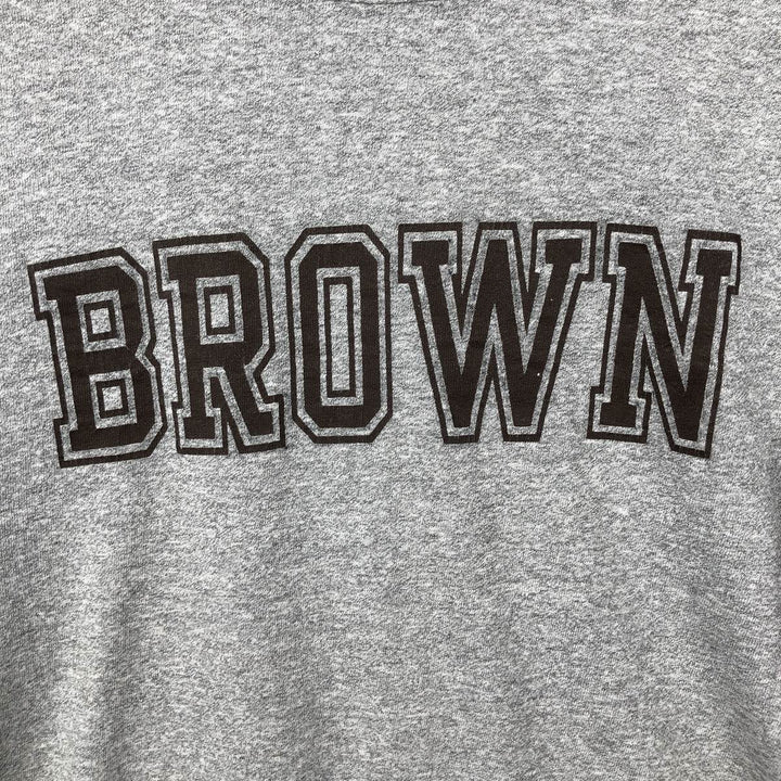 90'S Champion Authentic Athletic Apparel Brown University College T-shirt, Men's Size XL (approx.), Vintage cotton gray type Vintage Second Hand
