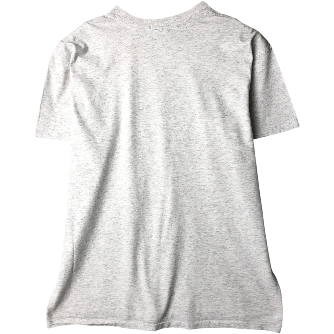 90'S Nike Silver Tag Message Sports Print T-Shirt, Made in USA, Men's XXL equivalent, Vintage cotton gray type Vintage Second Hand