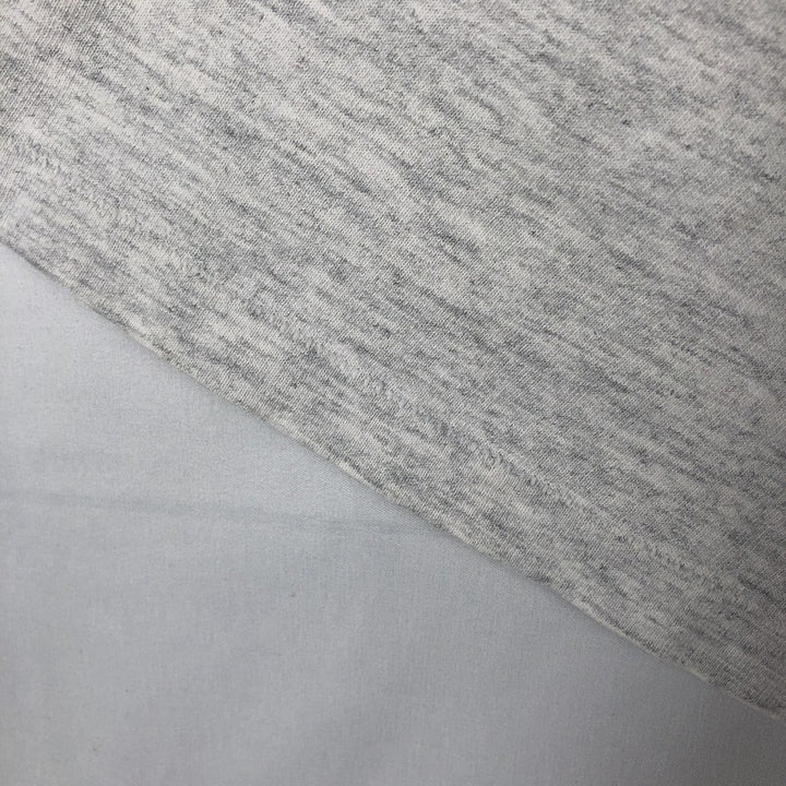 90'S Nike AIR JORDAN logo print T-shirt, silver tag, made in USA, men's size L equivalent, vintage. cotton gray type Vintage Second Hand